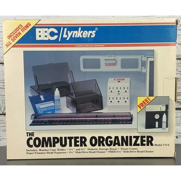 Other - Computer Accessories Computer Organizer New In Box Old Stock Vintage